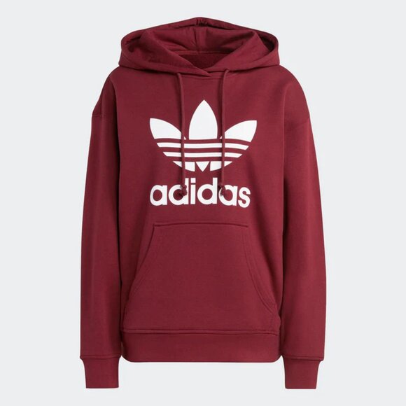 adidas  -  women's adicolor trefoil hoodie - Picture 1 of 2